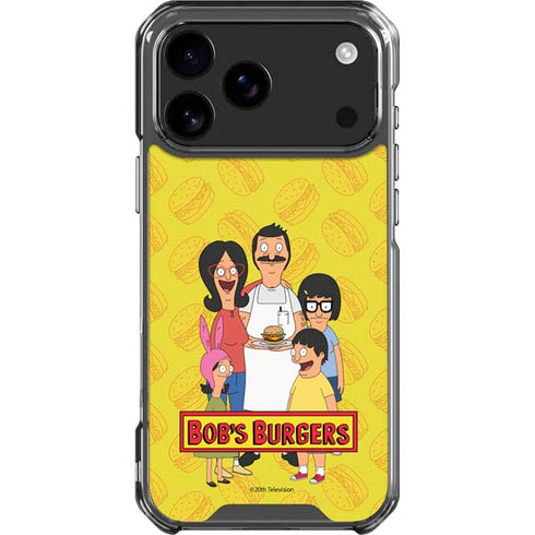 Bobs Burgers Family Portrait iPhone 18 Pro Max Clear Case