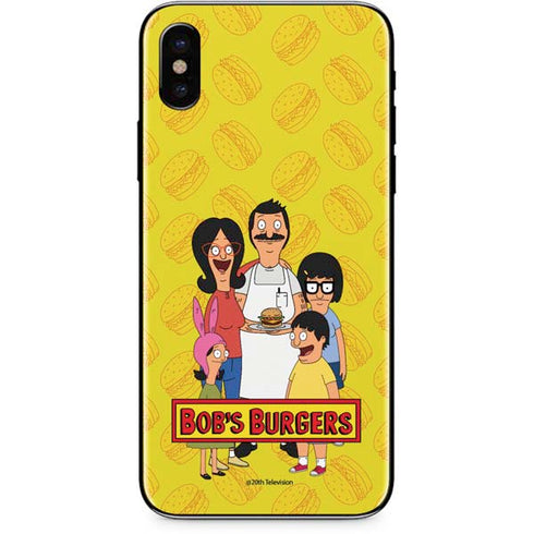 Bobs Burgers Family Portrait iPhone XS Max Skin
