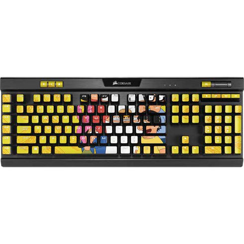 Bobs Burgers Family Portrait K95 RGB PLATINUM Mechanical Gaming Keyboard Skin
