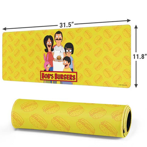 Bobs Burgers Family Portrait Gaming Mouse Pad