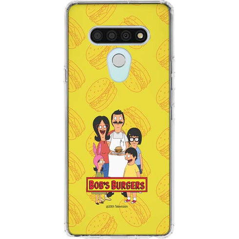 Bobs Burgers Family Portrait LG Stylo 6 Clear Case