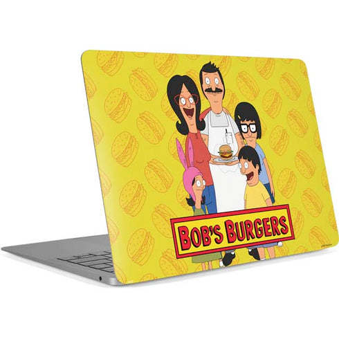 Bobs Burgers Family Portrait Apple MacBook Air Skin
