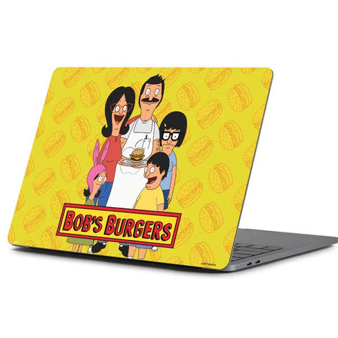 Bobs Burgers Family Portrait Apple MacBook Pro 13-inch Skin