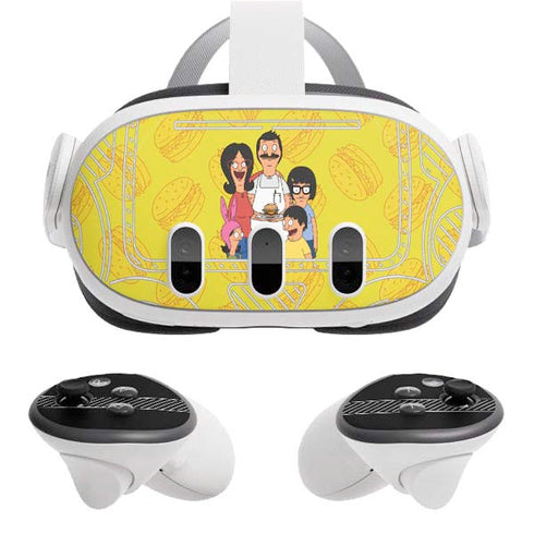 Bobs Burgers Family Portrait Meta Quest 3 Skin