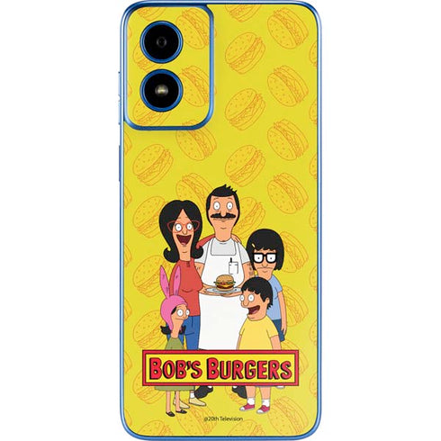 Bobs Burgers Family Portrait Moto G Play 4G (2024) Skin