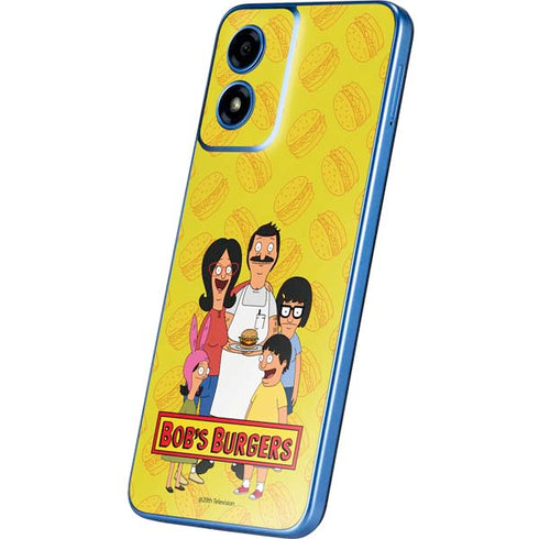 Bobs Burgers Family Portrait Moto G Play 4G (2024) Skin