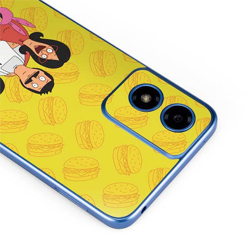 Bobs Burgers Family Portrait Moto G Play 4G (2024) Skin