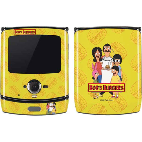Bobs Burgers Family Portrait Motorola RAZR Skin