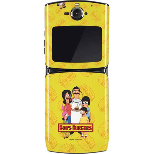 Bobs Burgers Family Portrait Motorola RAZR Skin