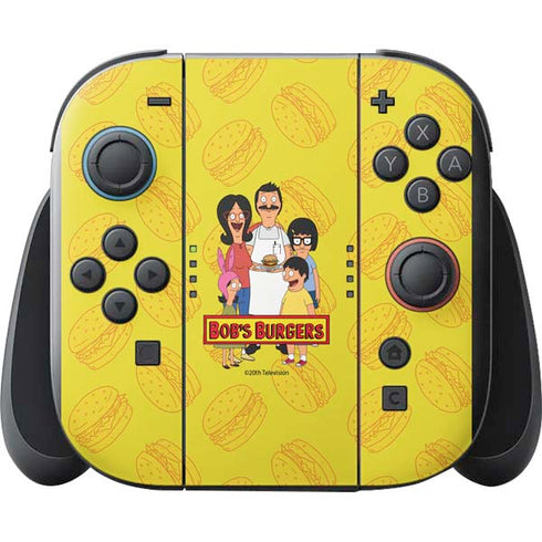 Bobs Burgers Family Portrait Nintendo Switch 2 (2025) with Joy-Con Skin