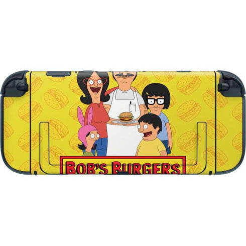 Bobs Burgers Family Portrait Nintendo Switch 2 (2025) with Joy-Con Skin