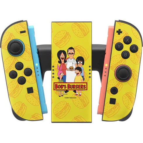 Bobs Burgers Family Portrait Nintendo Switch 2 (2025) Joy-Con Controller Skin