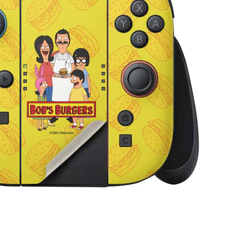 Bobs Burgers Family Portrait Nintendo Switch 2 (2025) Joy-Con Controller Skin