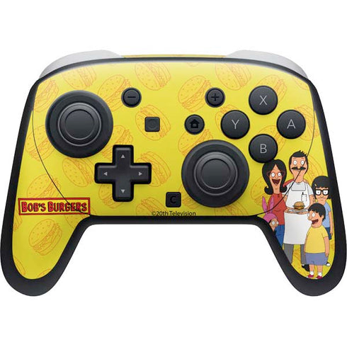 Bobs Burgers Family Portrait Nintendo Skins