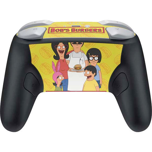 Bobs Burgers Family Portrait Nintendo Switch 2 (2025) Pro Controller Skin