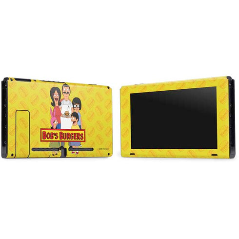 Bobs Burgers Family Portrait Nintendo Switch Bundle Skin