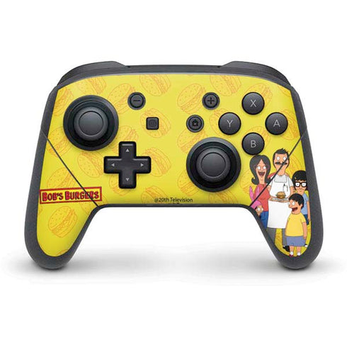 Bobs Burgers Family Portrait Nintendo Skins