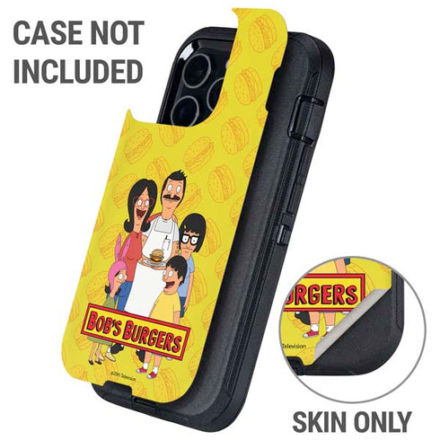 Bobs Burgers Family Portrait Otterbox Defender iPhone Skin