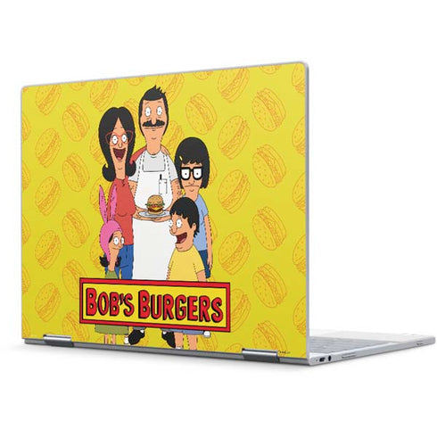 Bobs Burgers Family Portrait Pixelbook Skin