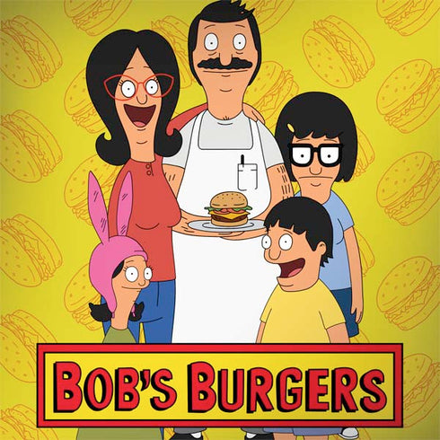 Bobs Burgers Family Portrait PlayStation 4 Gold Wireless Headset Skin