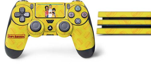 Bobs Burgers Family Portrait PS4 Pro Bundle Skin
