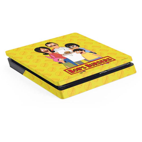 Bobs Burgers Family Portrait PS4 Slim Skin
