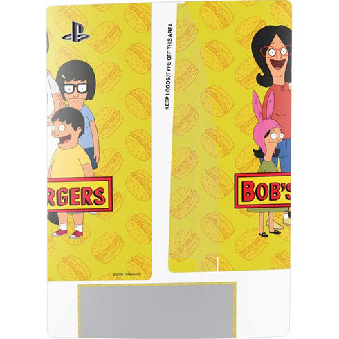 Bobs Burgers Family Portrait PS5 Digital Edition Console Skin