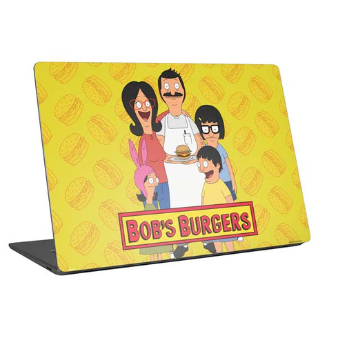 Bobs Burgers Family Portrait Universal Laptop 16in (13 x 9.4in) Skin