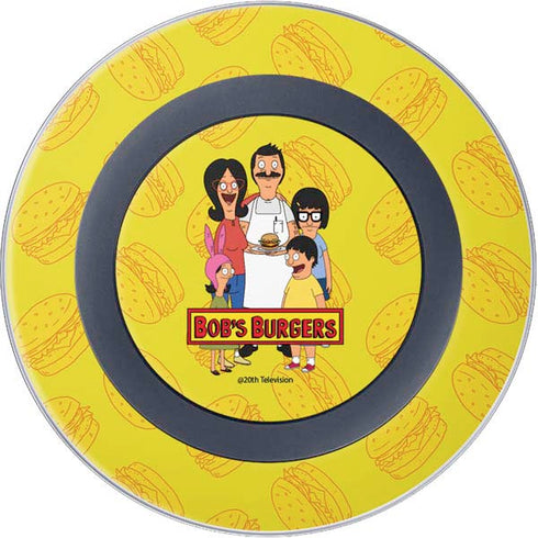 Bobs Burgers Family Portrait Wireless Charger Skin