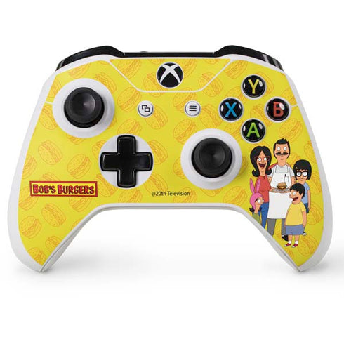 Bobs Burgers Family Portrait Xbox One X Controller Skin