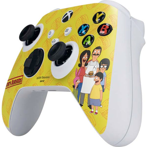 Bobs Burgers Family Portrait Xbox Series S Controller Skin