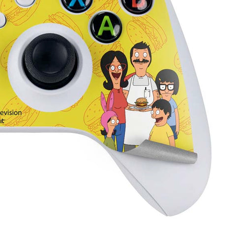 Bobs Burgers Family Portrait Xbox Series S Controller Skin