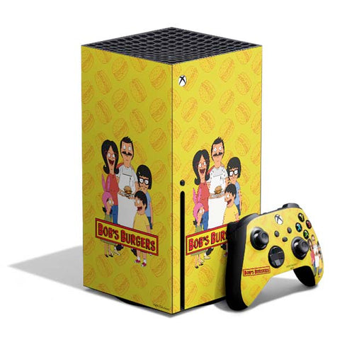 Bobs Burgers Family Portrait Xbox Series X Skins