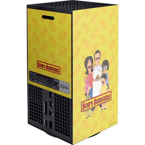 Bobs Burgers Family Portrait Xbox Series X Console Skin