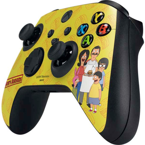 Bobs Burgers Family Portrait Xbox Series X Controller Skin