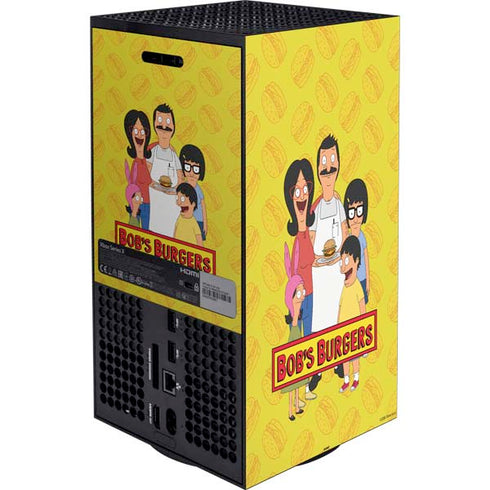 Bobs Burgers Family Portrait XBox Series X Digital Edition Bundle Skin