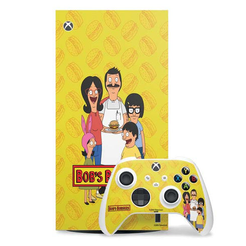 Bobs Burgers Family Portrait Xbox Series X Skins