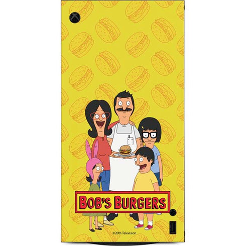 Bobs Burgers Family Portrait XBox Series X Digital Edition Console Skin
