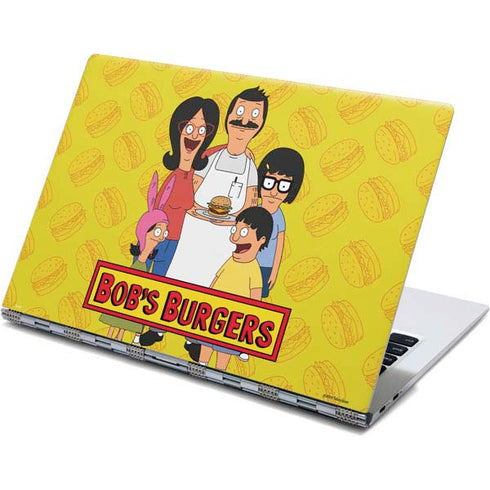 Bobs Burgers Family Portrait Yoga 910 2-in-1 14in Touch-Screen Skin