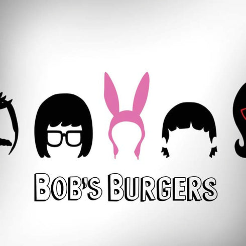 Bobs Burgers Silhouette Dell Alienware Skin