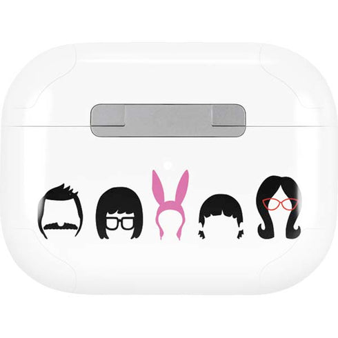 Bobs Burgers Silhouette Apple AirPods Pro Skin