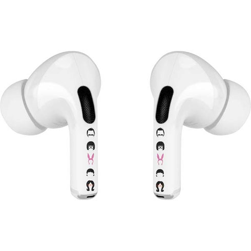Bobs Burgers Silhouette Apple AirPods Pro Skin