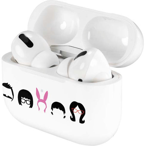 Bobs Burgers Silhouette Apple AirPods Pro Skin