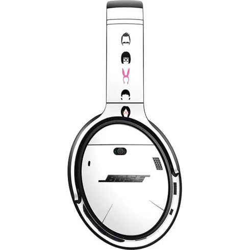 Bobs Burgers Silhouette Bose QuietComfort 35 Headphones Skin