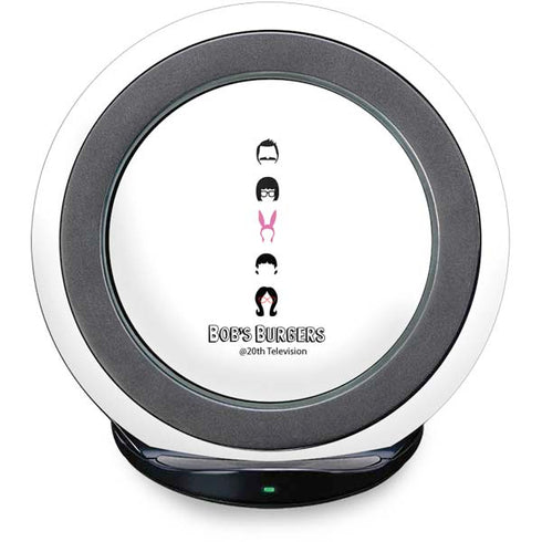Bobs Burgers Silhouette Fast Charge Wireless Charging Stand Skin