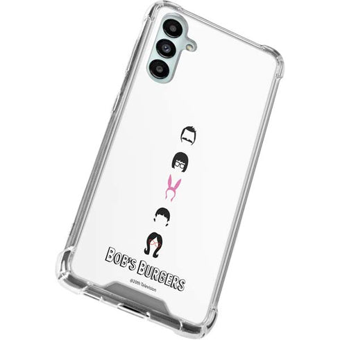 Bobs Burgers Silhouette Galaxy A14 5G Clear Case