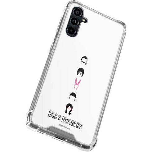 Bobs Burgers Silhouette Galaxy A54 5G Clear Case