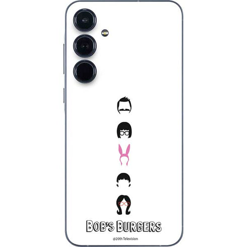 Bobs Burgers Silhouette Galaxy A55 5G Skin