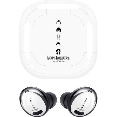 Bobs Burgers Silhouette Galaxy Buds Pro Skin