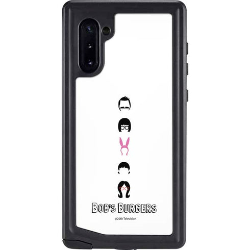 Bobs Burgers Silhouette Galaxy Cases